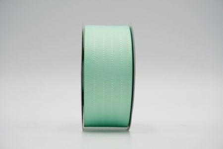 Fita de gorgorão com padrão de fretes verde Tiffany_K1747-A18